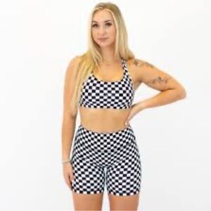 Vans Black and White Checkered Set